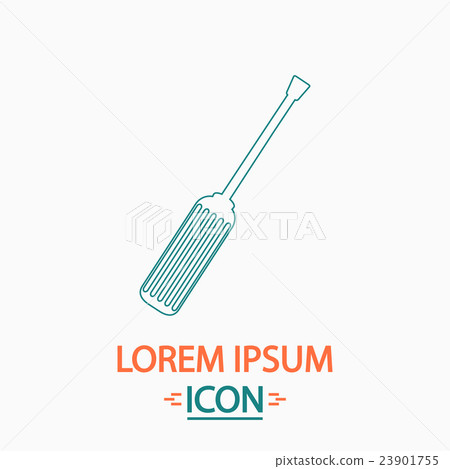 turn-screw computer symbol turn-screw computer symbol 23901755