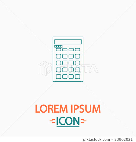 Calculator computer symbol - Stock Illustration [23902021] - PIXTA