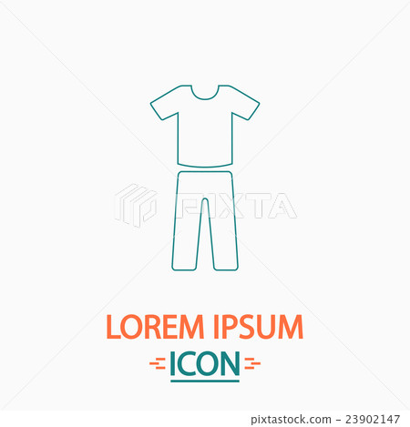 sport suit computer symbol sport suit computer symbol 23902147