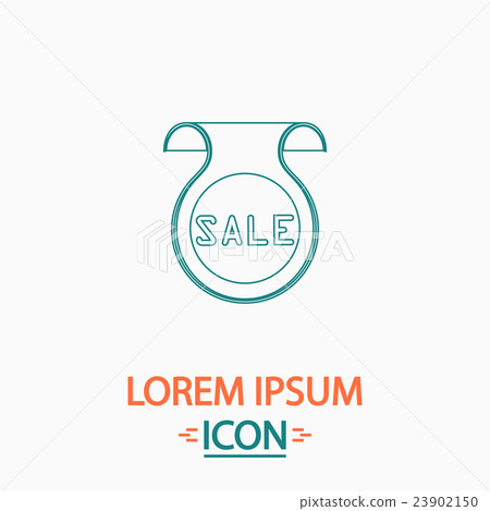 Sale computer symbol Sale computer symbol 23902150