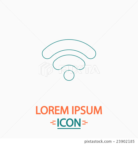 Wifi signal computer symbol 23902185