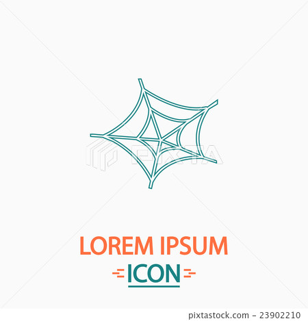 Spiderweb computer symbol Spiderweb computer symbol 23902210