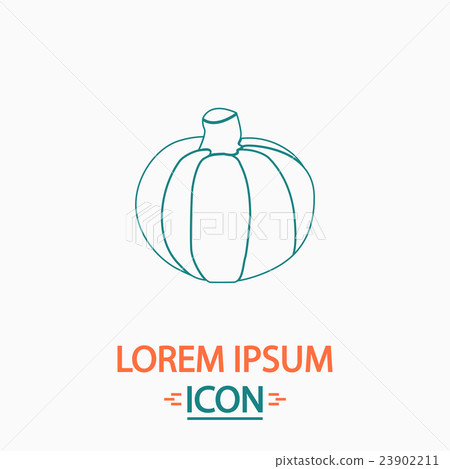 Pumpkin computer symbol Pumpkin computer symbol 23902211
