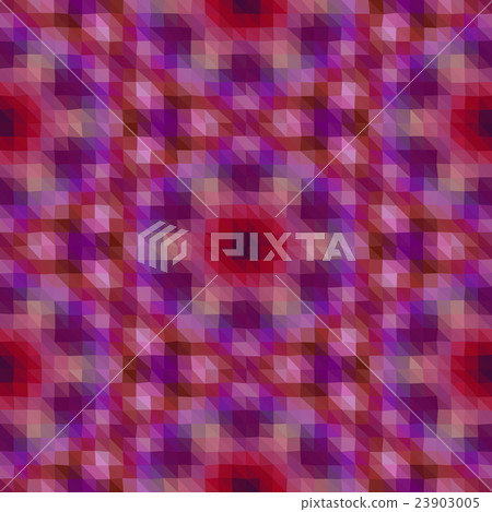 Kaleidoscopic lowpoly triangle style vector mosaic Kaleidoscopic lowpoly triangle style vector mosaic 23903005