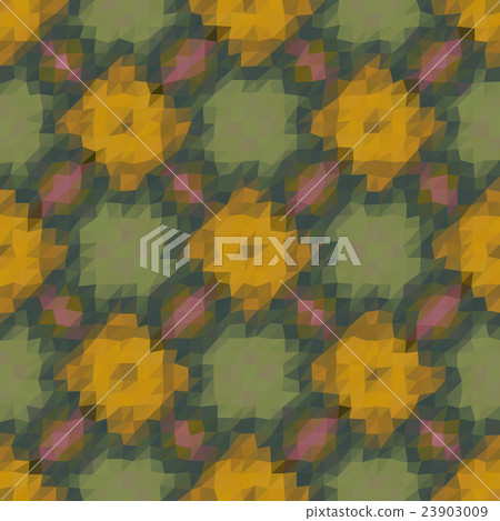 Kaleidoscopic lowpoly triangle style vector mosaic Kaleidoscopic lowpoly triangle style vector mosaic 23903009