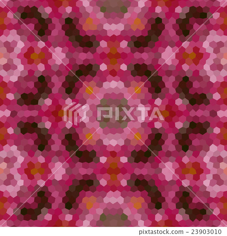 Kaleidoscopic lowpoly triangle style vector mosaic Kaleidoscopic lowpoly triangle style vector mosaic 23903010