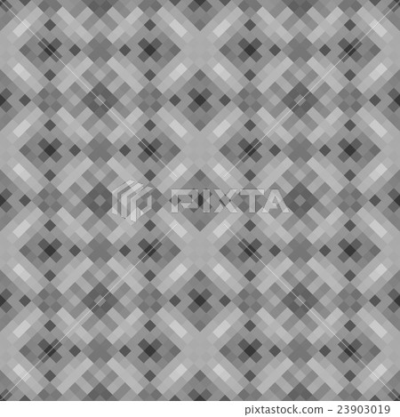 Kaleidoscopic low poly rhomb style vector mosaic 23903019