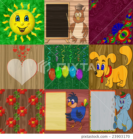 Set of relief painting generated textures Set of relief painting generated textures 23903170