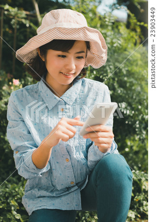 園藝 手機 智能手機 23903449