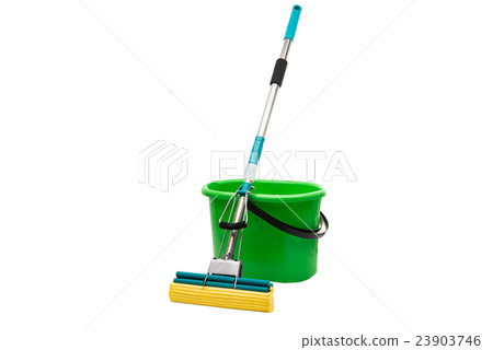 Mop with a bucket Mop with a bucket 23903746