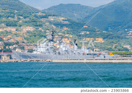 Military ships in La Spezia. Military ships in La Spezia. 23903866