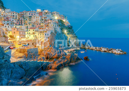 Manarola. Village on the rock. Manarola. Village on the rock. 23903873