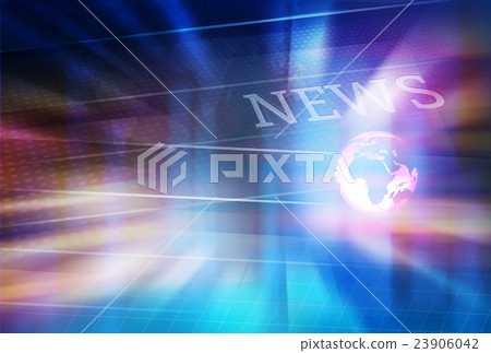 Graphical Digital News Background With Earth Globe Graphical Digital News Background With Earth Globe 23906042