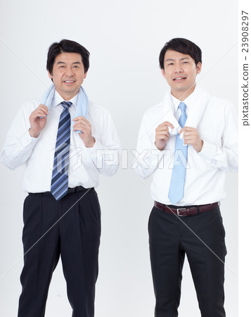 2 business people 2 business people 23908297