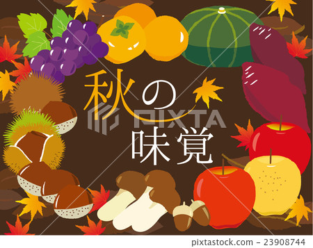 Autumn taste illustration Autumn taste illustration 23908744