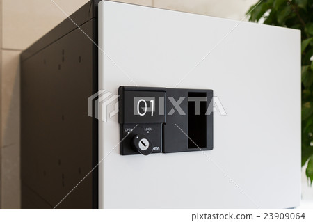 Coin locker of newly built condominium Coin locker of newly built condominium 23909064