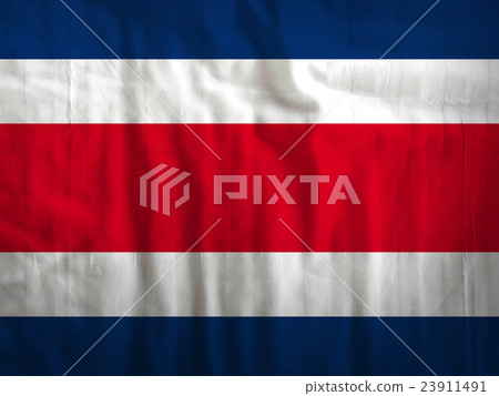 Fabric Costa Rica flag background Fabric Costa Rica flag background 23911491