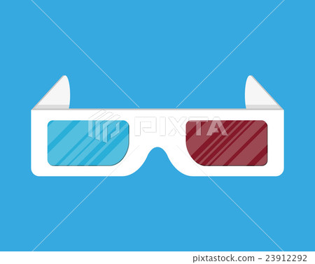 Cinema paper stereo 3d glasses 23912292
