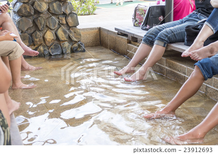 Atami station front foot bath 23912693