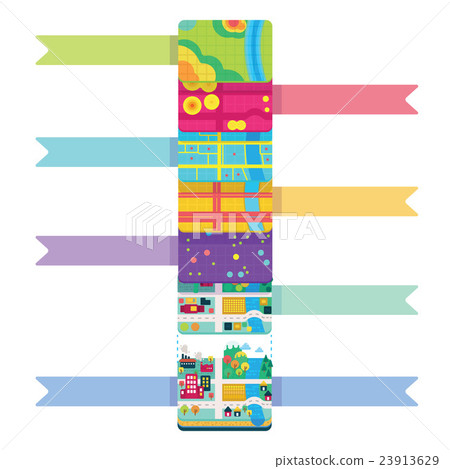 GIS Concept Data Layers for Infographic GIS Concept Data Layers for Infographic 23913629