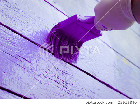 hand painting violet wooden wall hand painting violet wooden wall 23913880