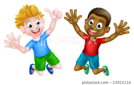 Happy Cartoon Boys 23915118