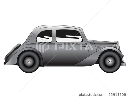 Coupe - vintage model of car 23915506