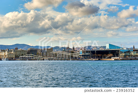 Coastline of Barcelona city. Spain 23916352
