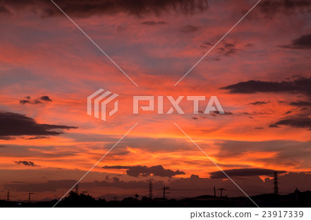 Typhoon Approaching Sky Typhoon season Cloudy sky Evening sunset Sunset sky Midsummer sky Copy space Character space Typhoon Approaching Sky Typhoon season Cloudy sky Evening sunset Sunset sky Midsummer sky Copy space Character space 23917339