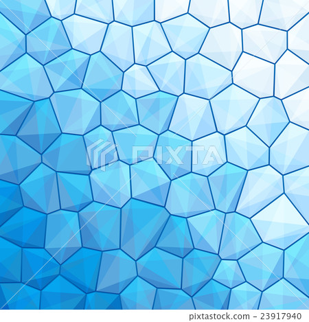 Blue abstract geometrical background 23917940