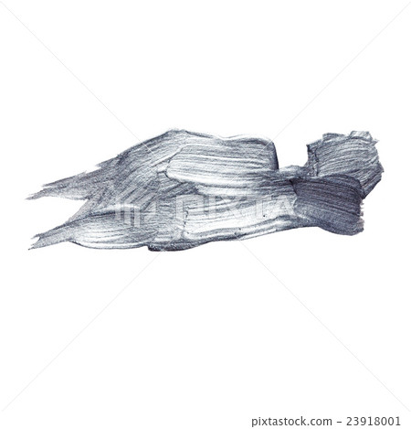 Iron Silver illustration. Shining brush stroke Iron Silver illustration. Shining brush stroke 23918001