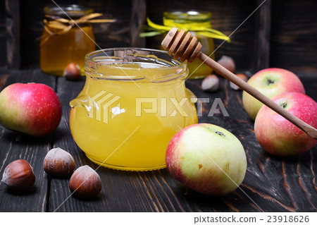 Apples and honey Apples and honey 23918626
