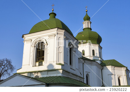 Church of St. Nicholas Prytysk in Kiev, Ukraine. Church of St. Nicholas Prytysk in Kiev, Ukraine. 23920222