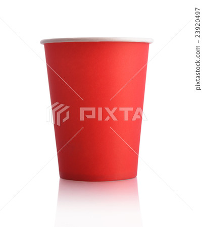Empty red paper Empty red paper 23920497