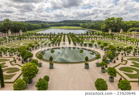 Nice gardens of Versailles Palace near Paris Nice gardens of Versailles Palace near Paris 23920646