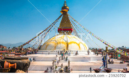Boudhanath stupa in Nepal Boudhanath stupa in Nepal 23920702