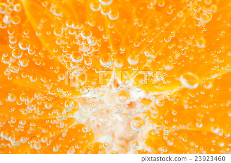 fresh orange with bubbles fresh orange with bubbles 23923460