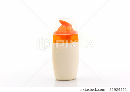 Plastic bottle for beauty product. Plastic bottle for beauty product. 23924351