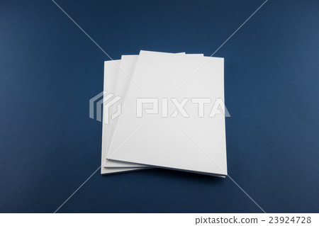 Blank catalog, magazine, book template with soft shadows. Ready for your design. Blank catalog, magazine, book template with soft shadows. Ready for your design. 23924728