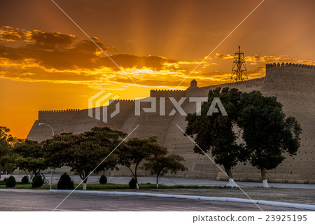Ark Fortress in Bukhara at sunset 23925195