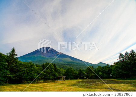 來自夏季Mizukatsuka公園的富士山 來自夏季Mizukatsuka公園的富士山 23927903