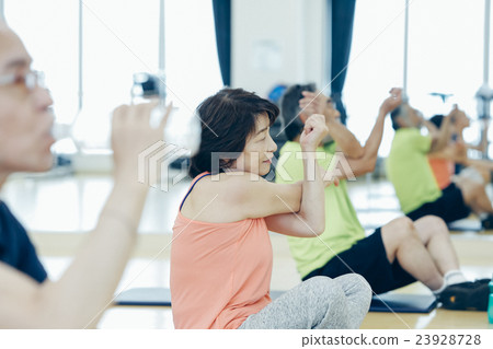 Senior Sports Gym 23928728
