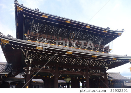 Higashi Honganji temple Mikado gate Higashi Honganji temple Mikado gate 23932291