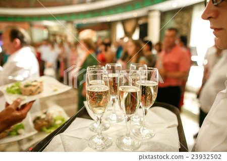 The waiters in the restaurant The waiters in the restaurant 23932502