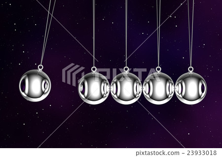 Newton's cradle's CG 23933018