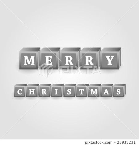 merry christmas message grayscale bricks eps10 merry christmas message grayscale bricks eps10 23933231