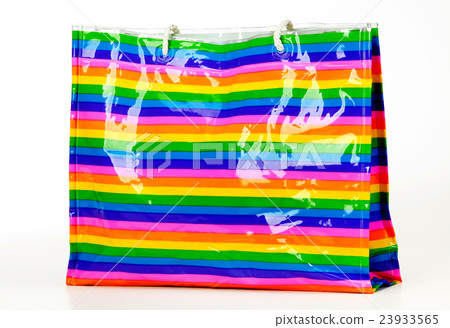 Colorful plastic bag. Colorful plastic bag. 23933565