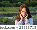 Woman Evening smile 23933715