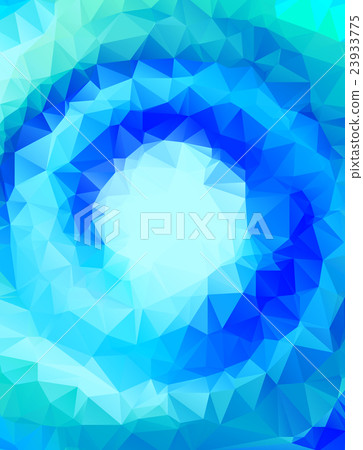 Vector abstract polygonal blue background or frame Vector abstract polygonal blue background or frame 23933775
