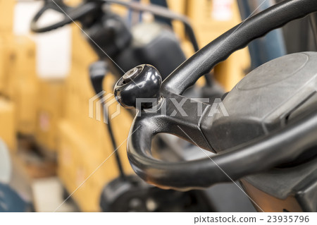 steering wheel control and Cabin forklift truck steering wheel control and Cabin forklift truck 23935796